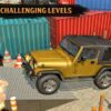 classic real 4x4 jeep parking drive game