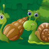 cute snails jigsaw