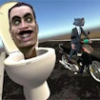 skibidi toilet moto bike racing 2