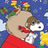 jigsaw puzzle snoopy christmas deliver